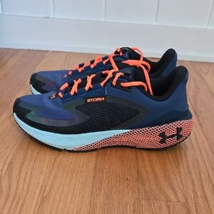 Under Armour Storm Blue and Coral Sneakers